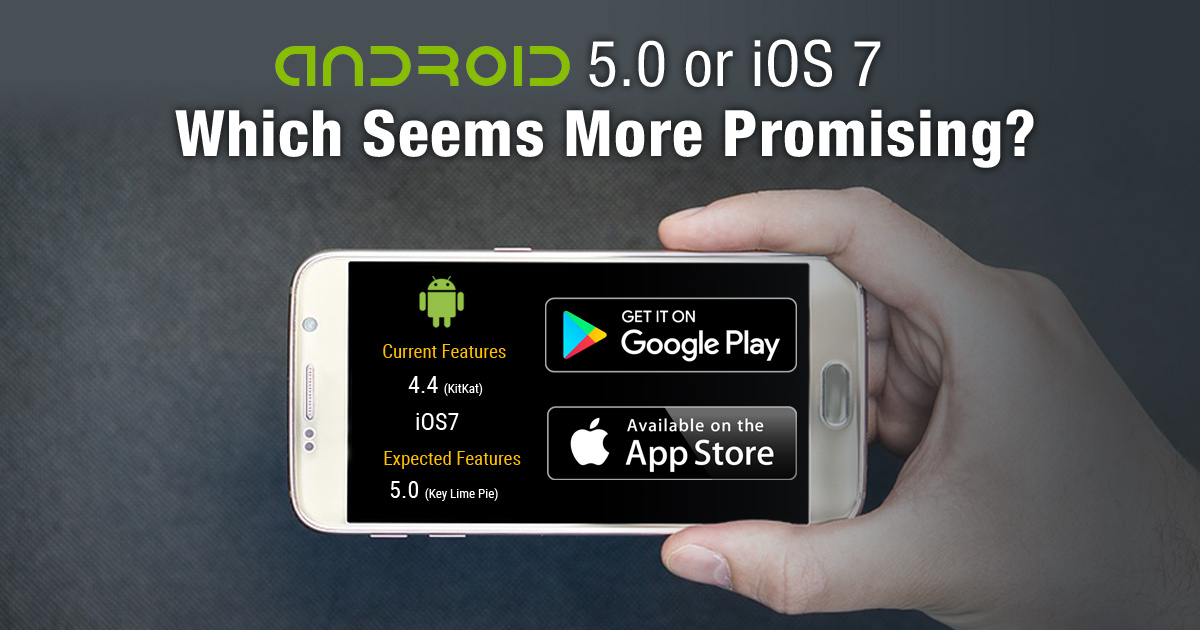 Android 5.0 or iOS 7 – Which Seems More Promising?