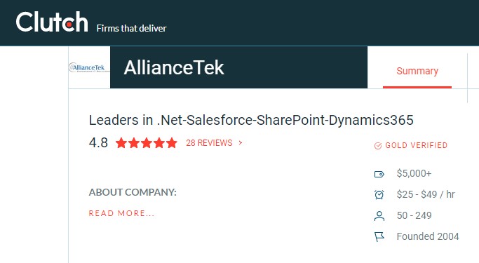 AllianceTek-Client-Review