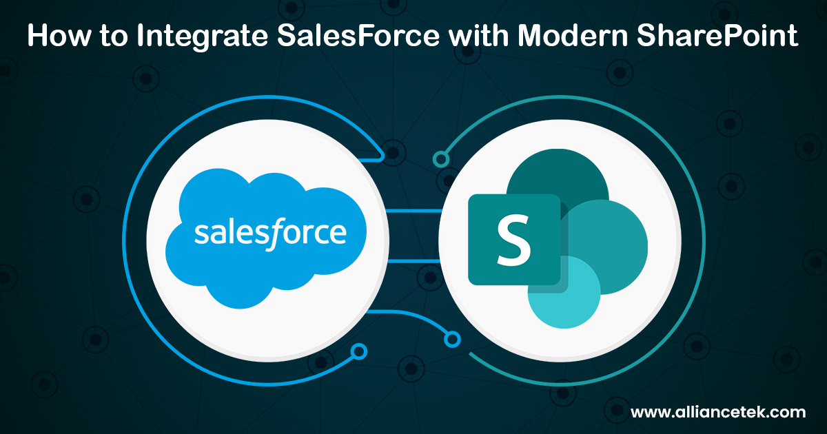 How to Integrate SalesForce with Modern SharePoint