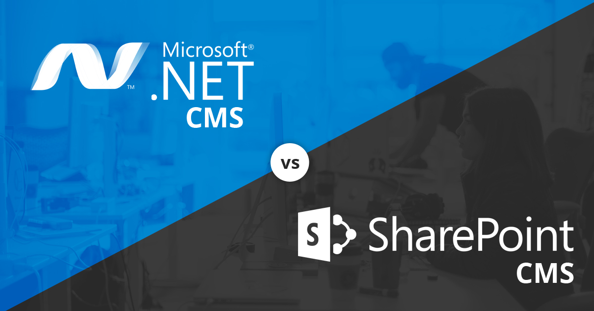 SharePoint CMS Vs .NET CMS