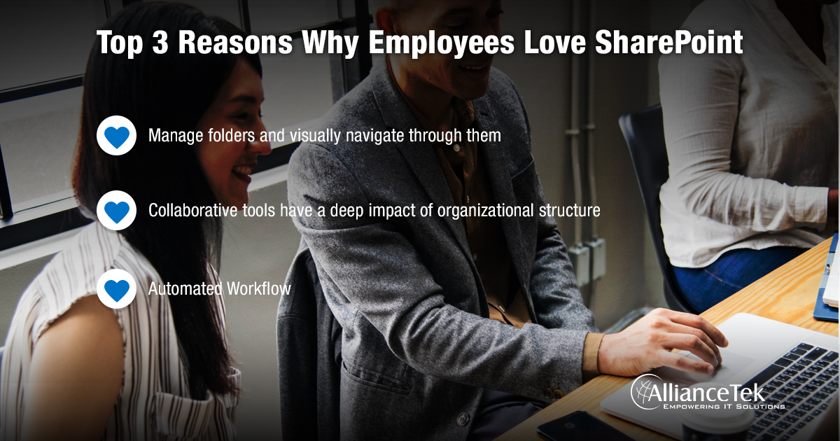 Top 3 Reasons Why Employees Love SharePoint