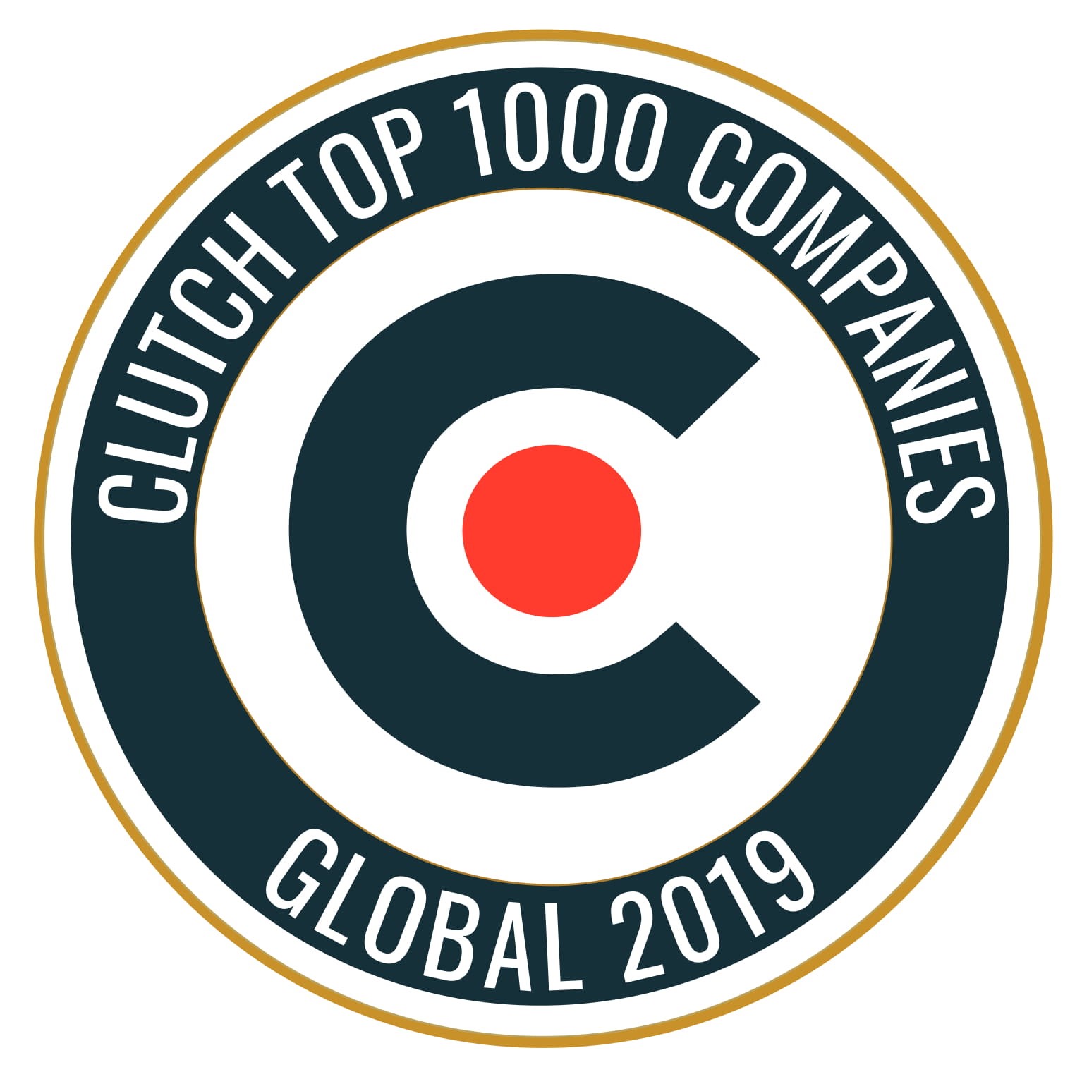 Clutch Top 1000 Companies Global Award 2019