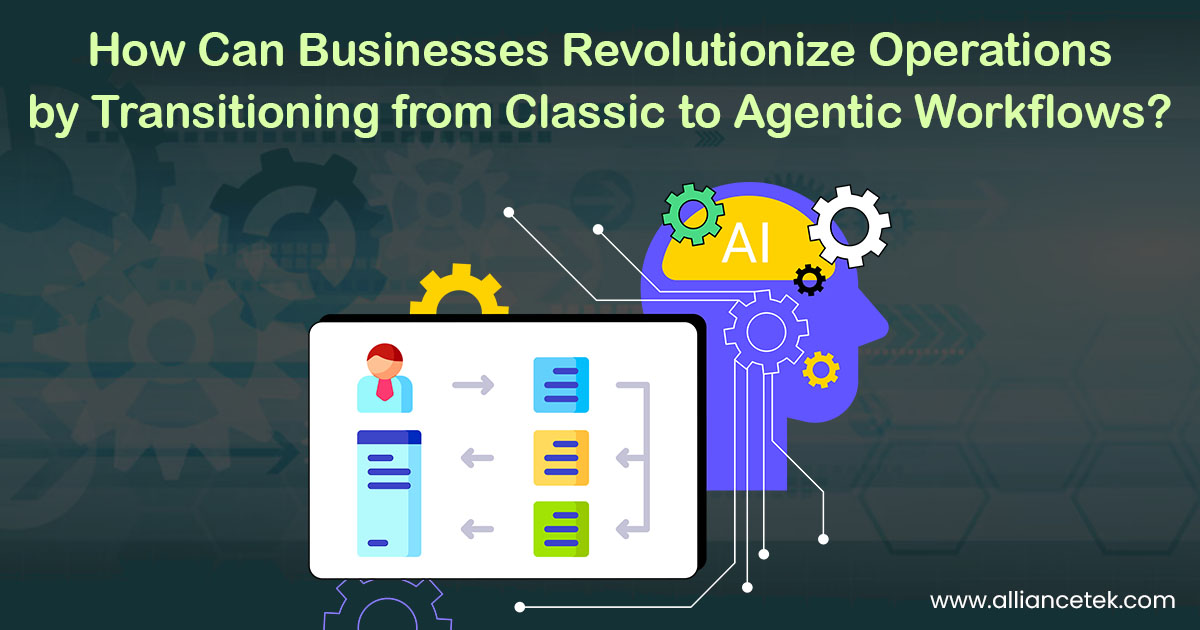 How Can Businesses Revolutionize Operations by Transitioning from Classic to Agentic Workflows?