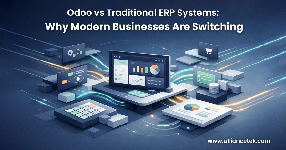 Odoo vs Traditional ERP Systems: Why Modern Businesses Are Switching