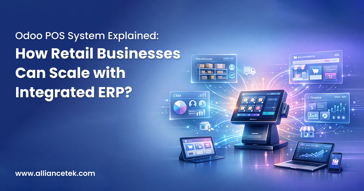 Odoo POS System Explained: How Retail Businesses Can Scale with Integrated ERP?