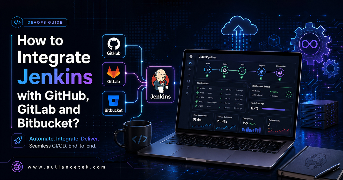 How to Integrate Jenkins with GitHub, GitLab and Bitbucket?