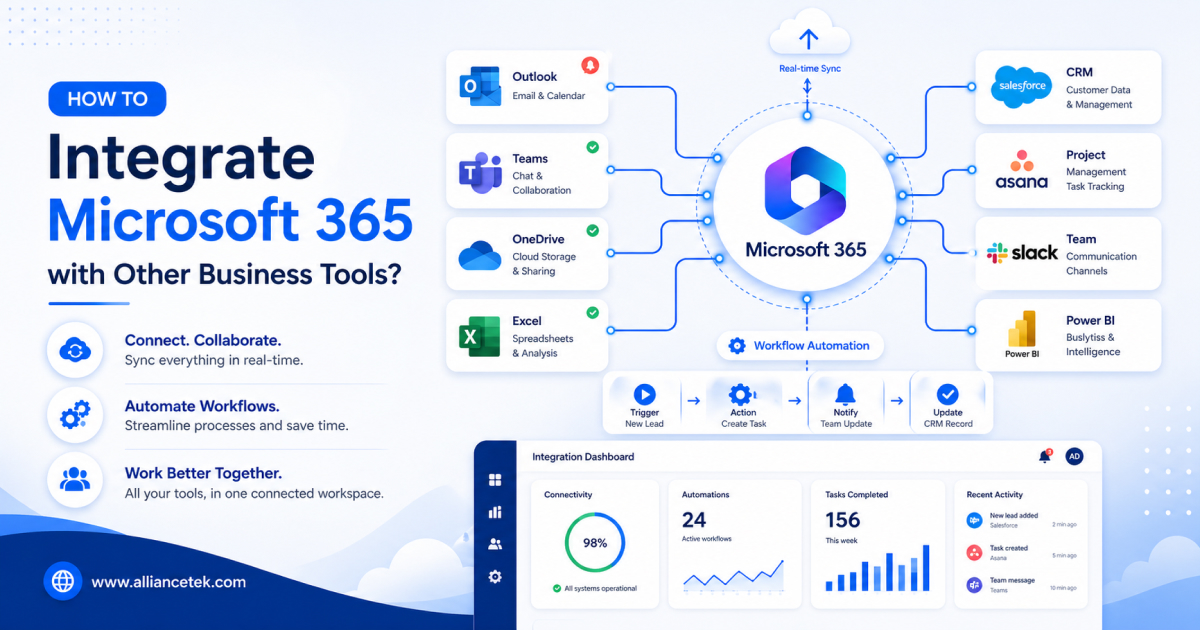 How to Integrate Microsoft 365 with Other Business Tools?