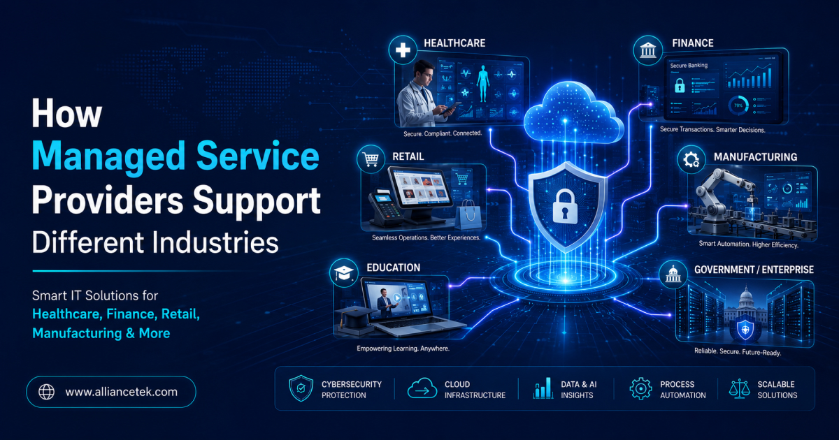 How Managed Service Providers Support Different Industries
