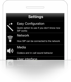 VOIP/SIP calling mobile application