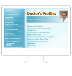 E-Learning Guide educating a Medical Condition