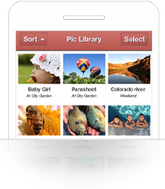 Mobile Pics Manager