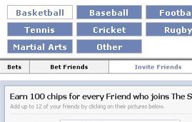 Virtual Sports Betting on Facebook