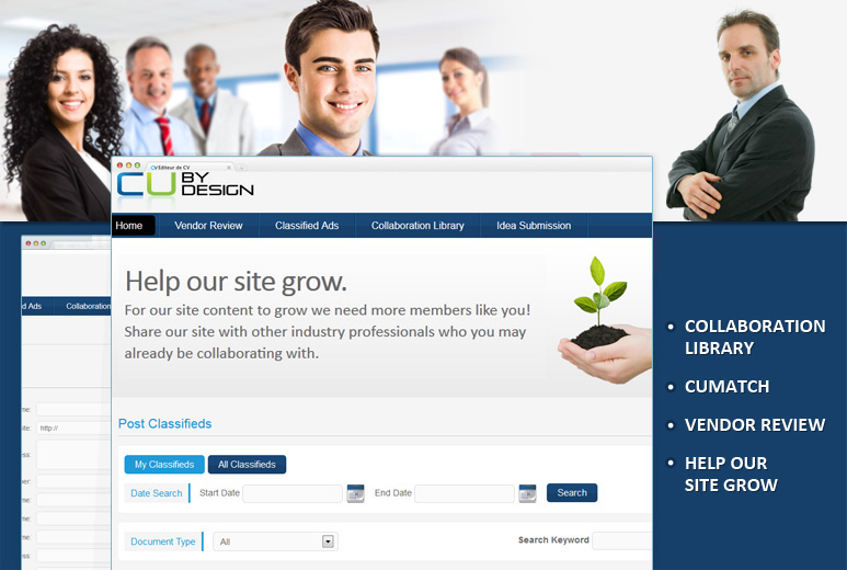 Credit Union Collaboration System Portal