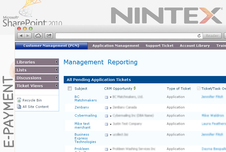 SharePoint Integration with Nintex