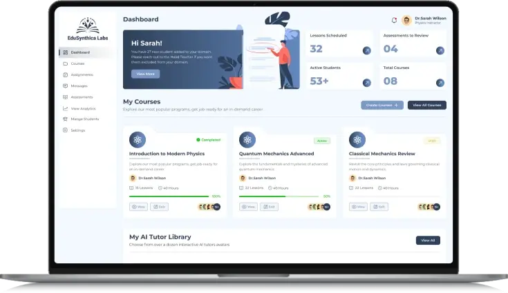 AI-Powered Education Platform Image