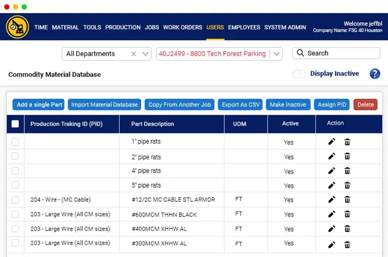 ERP Construction Module | Hero