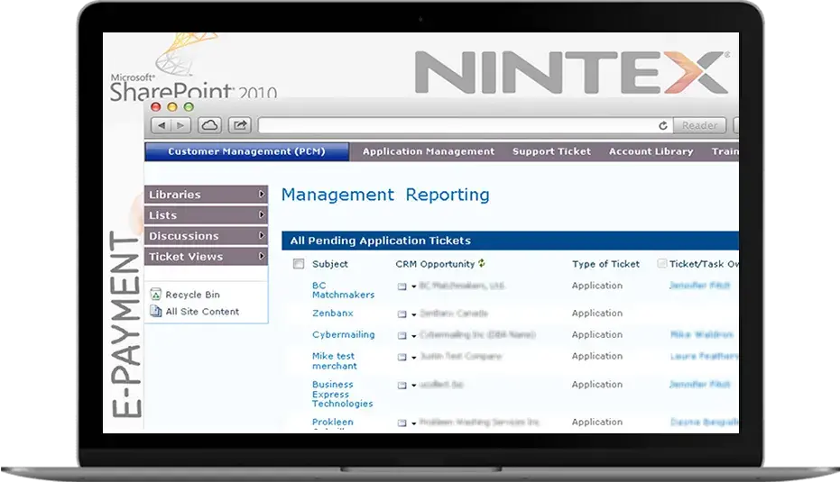 SharePoint Integration with Nintex | About Client