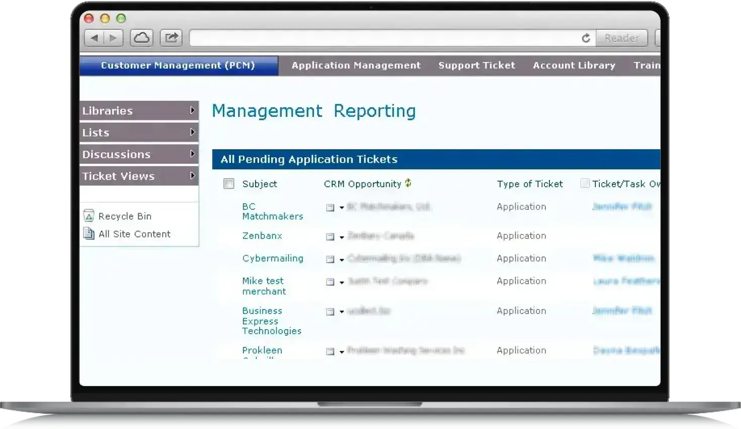 Management Reporting