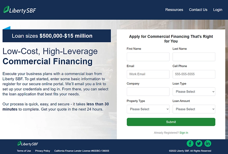 Real Estate Loan Application Portal AllianceTek Portfolio