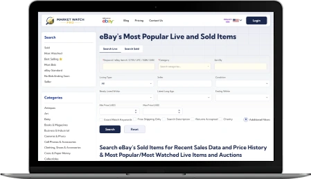 eBay Analytics SaaS Platform Development | Portfolio