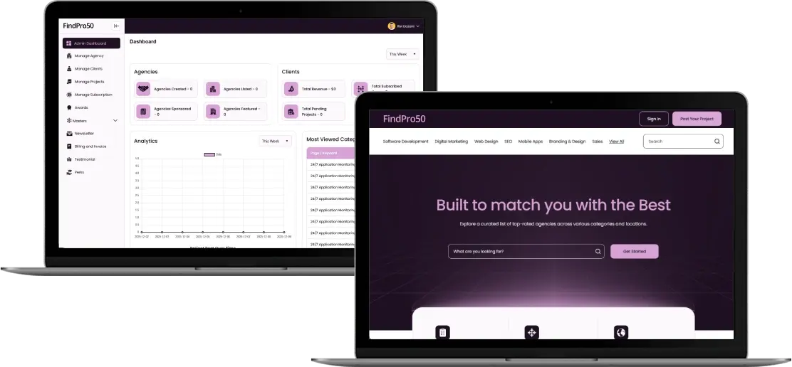 B2B Marketplace & Directory Listing Portal | Portfolio